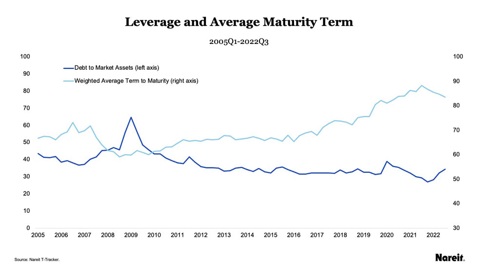 Leverage and Average Maturity Term