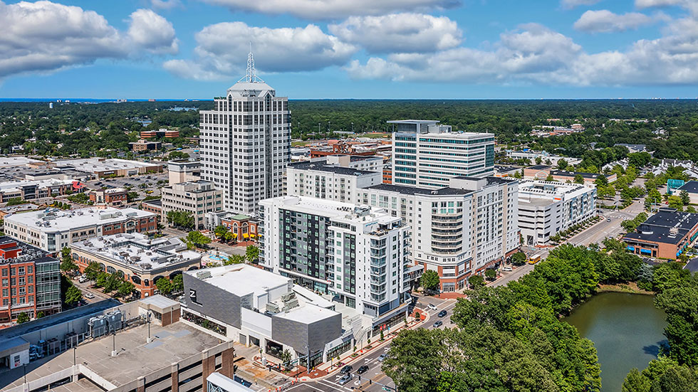 Armada Hoffler’s Town Center of Virginia Beach development