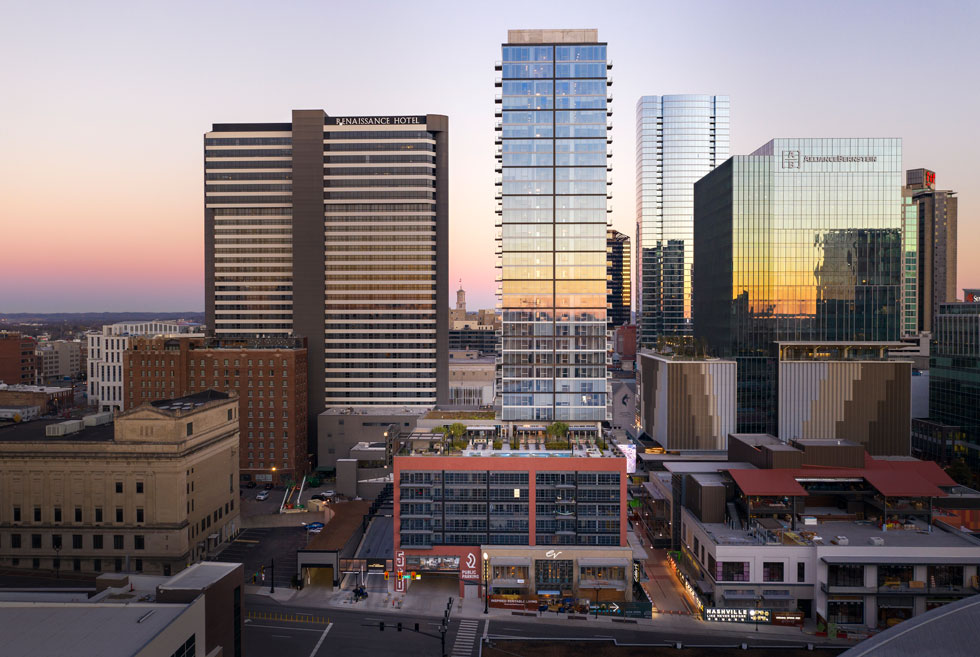 Brookfield's 5th + Broadway cityscape shot