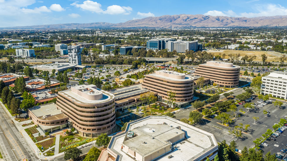 Aerial photo of Hudson Pacific Property 