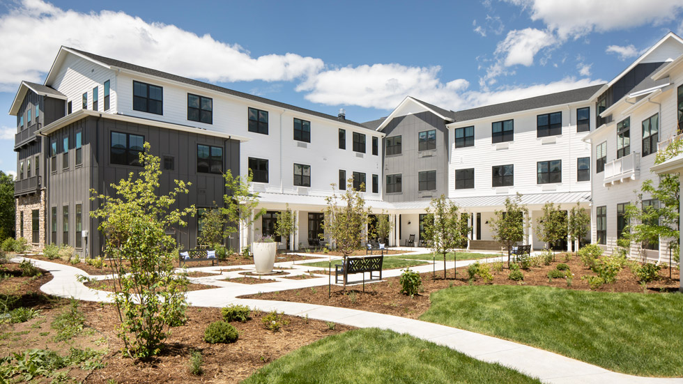 Healthcare facility exterior