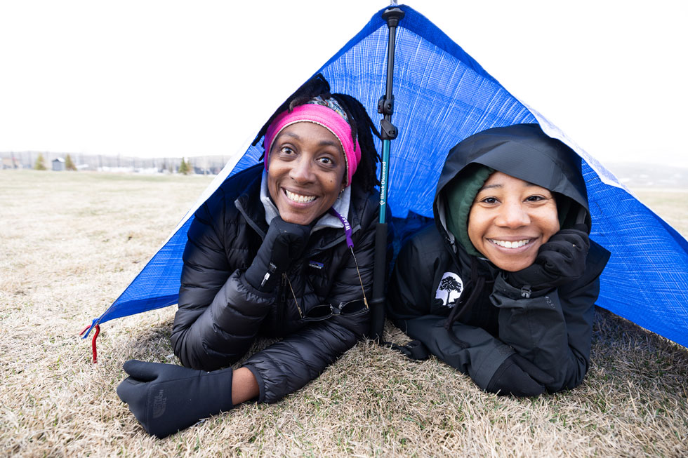 Outdoor Afro leadership training in 2022.