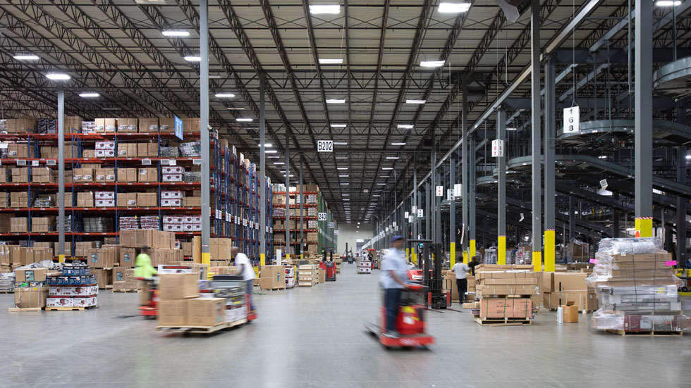 Warehouse interior