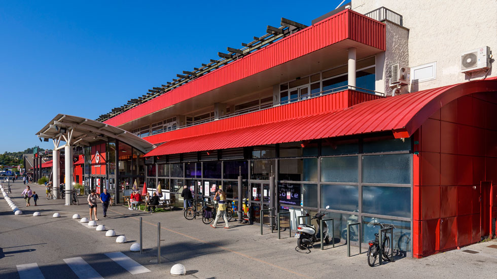 Hypermarket property in France.  