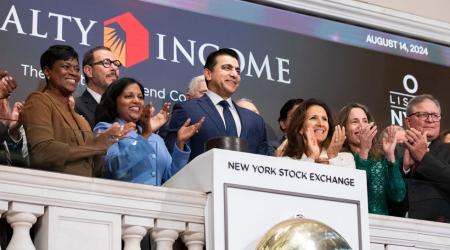 Realty Income at the NYSE.