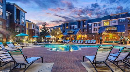 Image of a Bluerock Residential property, Wesley Village in Charlotte, North Carolina.